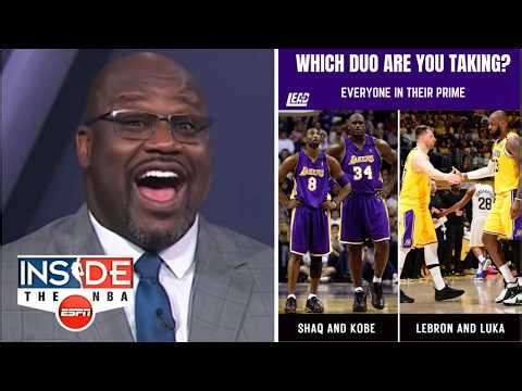 NBA Gametime | LeBron & Luka playing at level they're unstoppable - Shaq on Lakers' 8th straight win