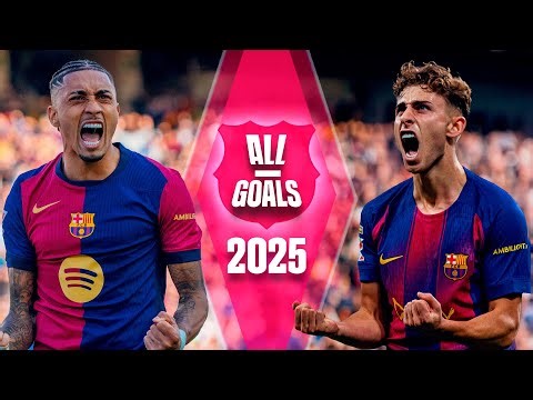 🔥 EVERY FC BARCELONA GOAL IN 2025 🔵🔴
