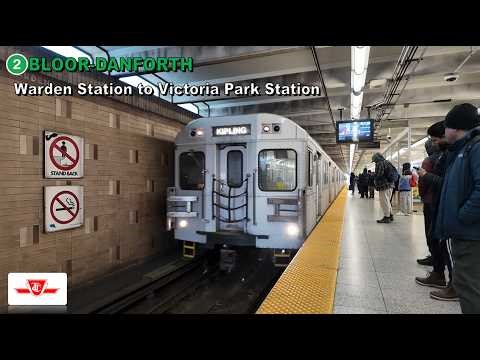 TTC POV Ride: Warden Station to Victoria Park Station Via Victoria Park Station