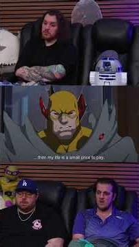 He got GOOED too! Justice League: Flashpoint Paradox