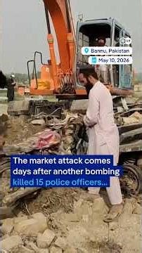 Several killed in huge blast at Pakistan market | DW News