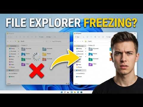 Fix File Explorer Freezing on Windows 10/11 (Easy Solution)
