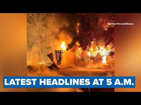 Latest headlines from NEWS CENTER Maine Morning Report at 5 a.m.