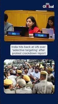 India Hits Back At UN Experts Over Delhi Youth Protest Crackdown | Delhi Youth Protest