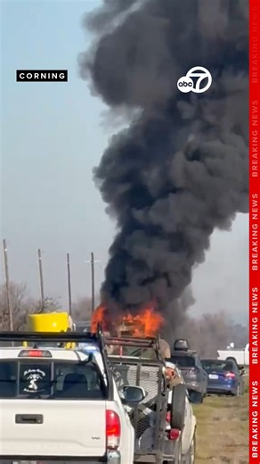 #update: CHP confirmed 6 people have died in this crash: a pickup truck driver and 5 inside a transit bus. DETAILS & UPDATES: https://bit.ly/4jGRPGb -- #NewVideo: The Northstate’s News has obtained new video from James Kriebel showing a crash involving a pickup truck and a bus, believed to be a TRAX bus, on Highway 99W near Gyle Road in Richfield, California. The crash involved multiple fatalities, with at least three confirmed as of Wednesday. Do you have photos or videos of breaking news? Send