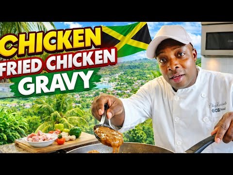 Jamaican Spicy Fried Chicken Gravy | Finger-Lickin’ Caribbean Flavour
