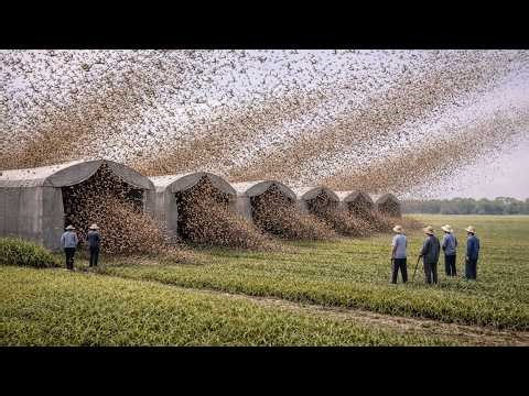 How China Turned Billions of Locusts Once Considered a Disaster Into a Billion-Dollar Industry