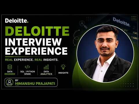 Deloitte USI Python Data Engineer Interview Questions & Experience