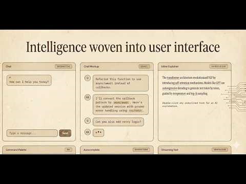 Vibecoding - How to make LLM native User Interfaces with Claude Code - AndiTheRobot Tech Labs