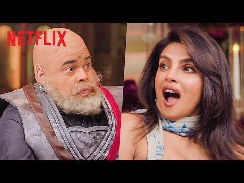 Priyanka Chopra LAUGHS NON-STOP At The Krushna-Kiku Baahubali Act 😂 | TGIKS | Netflix India