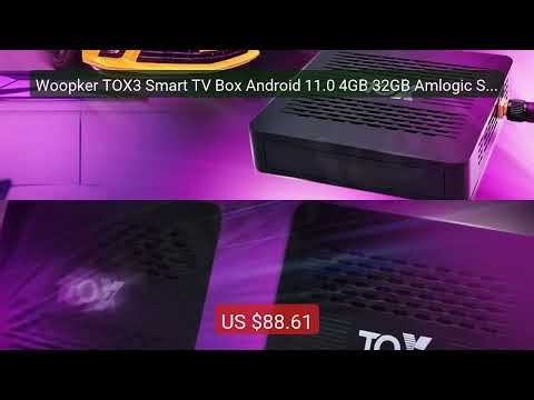 Woopker TOX3 Smart TV Box Android 11.0 4GB 32GB Amlogic S905X... — Amazing Value 2026 | Must Have!