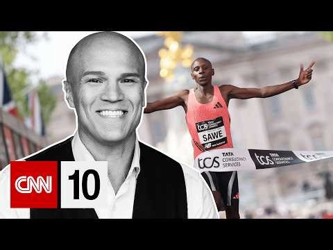 The first person to complete a marathon in less than 2 hours | April 28, 2026