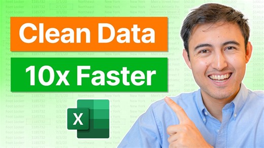 Data cleaning with Power Query (better than Excel)