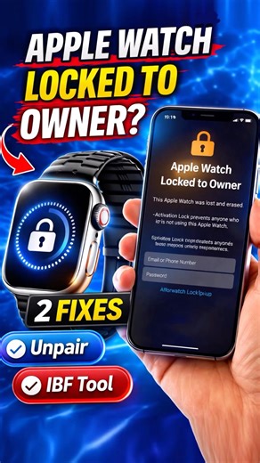 Apple Watch Locked to Owner? 🔒 2 FIXES That Work! (iOS 2026)