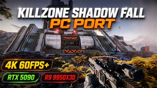 KillZone Shadow Fall PC Port, 4K 60FPS+ | RTX 5090 | R9 9950X3D