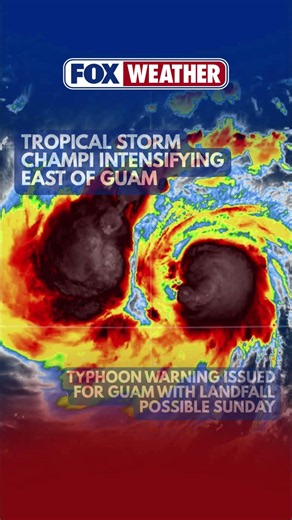 Typhoon Warning Issued for Guam and the Mariana Islands