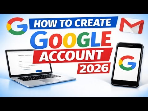 How to Create a Google Account on Phone or PC | Step-by-Step Tutorial