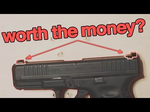 Can Sights Improve A Glock's Accuracy? Quantifiable Test feat. G44