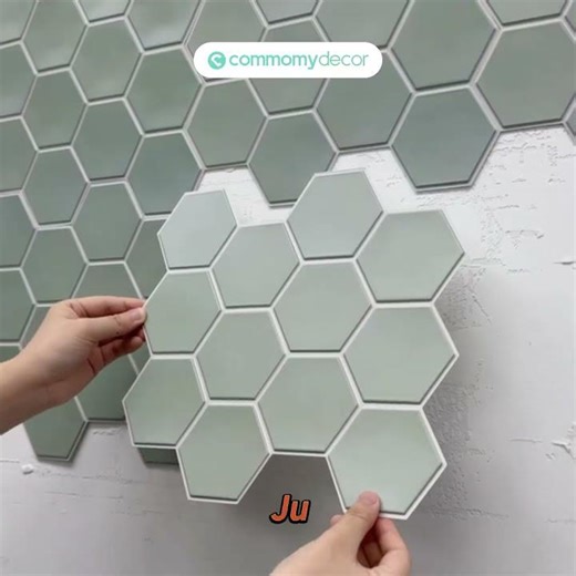 DIY Backsplash Tutorial | Peel and Stick Backsplash Tiles | COMMOMY DECOR