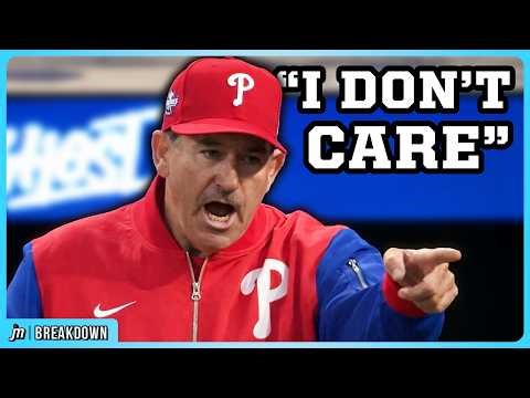 Rob Thomson doesn't care that replay overturned this call, a breakdown