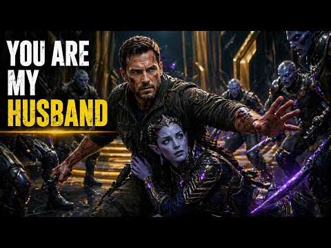 The Human Shielded an Alien Woman from Killers… She Said, “You Are My Husband”