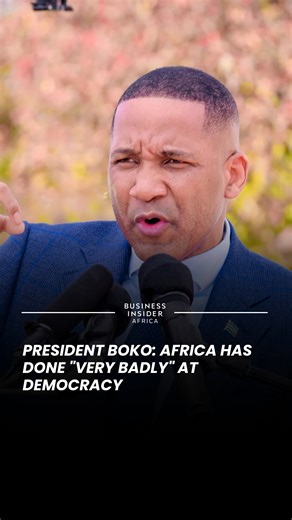 Business Insider Africa on Instagram: "At the CNBC session of the World Economic Forum Annual Meeting on January 22, 2025, Botswana’s President Duma Gideon Boko delivered a candid assessment of democracy in Africa. "The African continent has done very badly when it comes to democratic governance and the running of the democratic process," he stated. Boko highlighted that this poor track record has weakened public trust in electoral systems and institutions meant to protect the people’s will, mak
