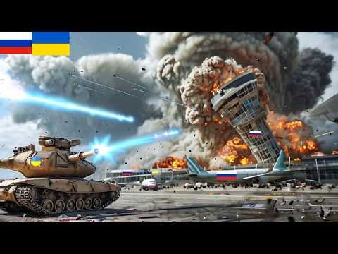 TODAY! Russia's largest airport was completely destroyed by Ukrainian artillery fire - ARMA 3