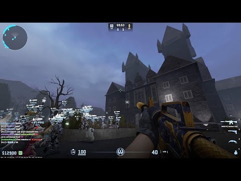 CS2 Zombie Escape ze_outlast (All Stages) On PSE Server