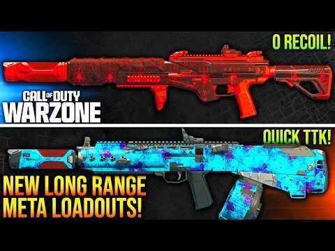 WARZONE: New Best LONG RANGE META LOADOUTS After Update (WARZONE META Weapons)