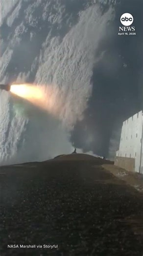 NASA releases new footage of Artemis II launch