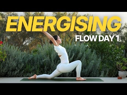 Energising Yoga Flow | 30 Min | Day 1 Flow Challenge