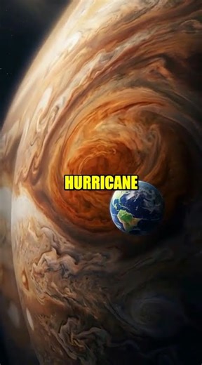 🤯 Jupiter's Great Red Spot: Bigger Than Earth! 🪐