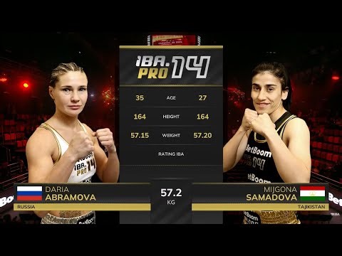 Daria Abramova 🇷🇺 vs Mijgona Samadova 🇹🇯 | IBA.PRO 14 | January 30, 2026 | Moscow, Russia