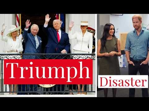 King Charles & Queen Camilla's Triumph During US State Visit vs Harry & Meghan's Australia Disaster