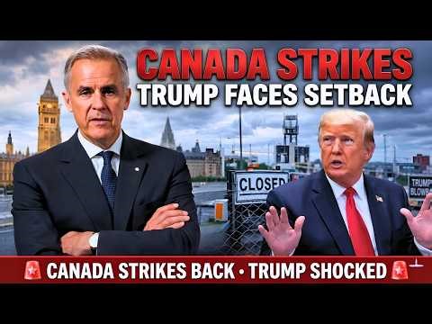BREAKING: Canada Strikes Back — Trump Left Shocked by Setback