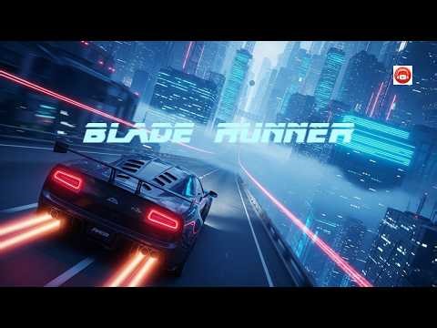 Melancholia Skyline 🌃 Cyberpunk Ambient Synthwave | Blade Runner Style | 3 Hour Chill Mix