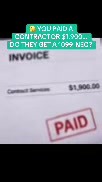 💰 YOU PAID A CONTRACTOR $1,900 DURING 2026. NOW WHAT? Under the new general $2,000 1099-NEC threshold, that payment may be below the normal reporting threshold. But don’t make the mistake of thinking: NO 1099 = NO RECORDS. ❌ Exceptions can apply, and you still need to properly document what your business paid. 📁 Keep the W-9. Keep your payment records. Keep your books clean. 📌 Save this before 1099 season. #creatorsearchinsights #1099life #entrepreneurmindset #WorthTheSearch #zachproservices