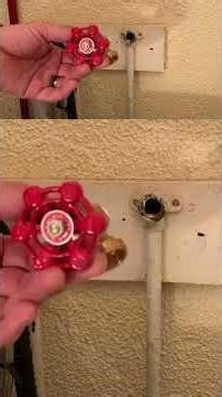 Replace washing machine valves! #shorts #diy #easy