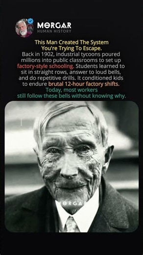 He Created The SYSTEM You're Trying To Escape #facts #history