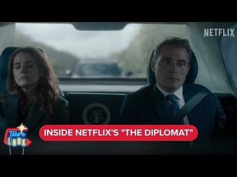 Hear from the stars of Netflix's "The Diplomat" | Take a Look