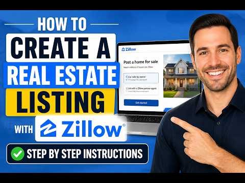 How to create a real estate listing with Zillow - Step by Step Instructions