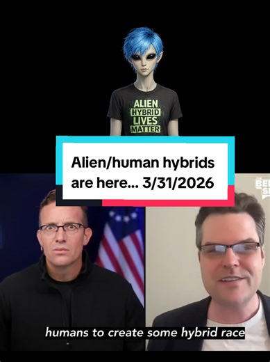 BREAKING: Former Congressman Matt Gaetz says he was briefed on alleged alien “breeding programs,” claiming scenarios where captured extraterrestrials were said to be reproducing with humans to create a hybrid race on today's Benny Johnson Show. #aliens #hybrids #alien hybrids #mattgatez #senatorbabet
