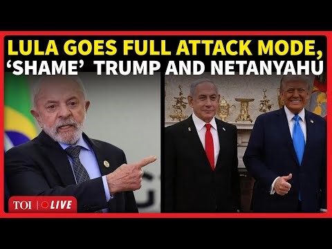 ‘WHAT IS THIS MADNESS?’: Lula GOES FULL BLAST, Attacks Trump & Netanyahu; Calls On Putin For Action