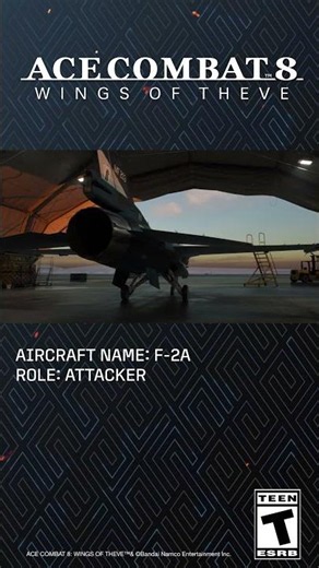 Playable aircraft: F-2A