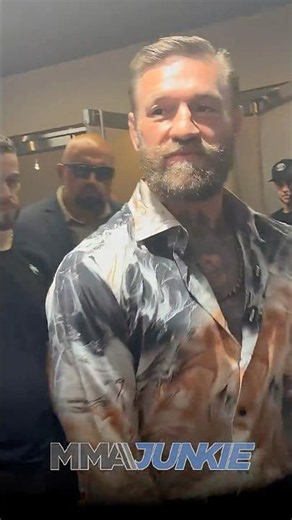 Conor McGregor arrives, leaves UFC 329 fighter check-in