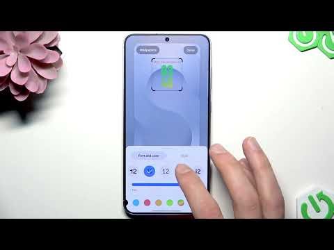 How to Customize Lock Screen Clock on SAMSUNG Galaxy