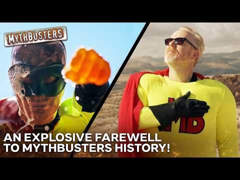 Saying Goodbye To Buster At 800 MPH! | Mythbusters
