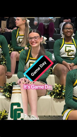 The first conference game of the ‘26 Season #cheer #cheerleading #cheerleader #VikingNation #fypシ