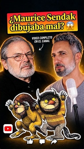 ¿Maurice Sendak dibujaba mal? 😱 #dibujo #analisisdearte #cultura