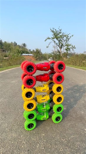 Six Rc remote control for Moka cars racing 😱